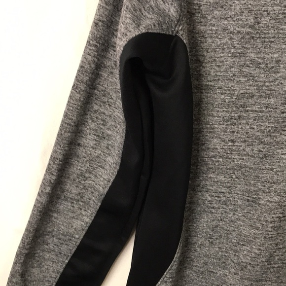 COLUMBIA 1/2 Zip Jacket L Gray Black Like new Athleisure - Picture 5 of 12